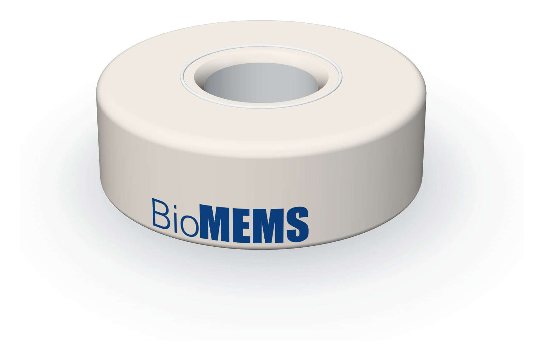 The handheld BioMEMS analyzer, with its single opening on top.